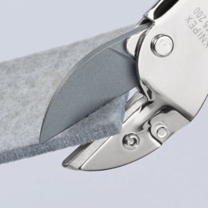 KNIPEX 94 55 200 Foarfecă tip nicovală cu învelișuri din plastic cromat 200 mm - Img 5