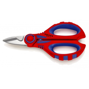 KNIPEX 95 05 10 SB Foarfecă de electrician cu braţe cu manşoane multicomponente, rigidizate cu fibră de sticlă 160 mm