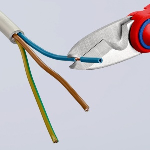 KNIPEX 95 05 10 SB Foarfecă de electrician cu braţe cu manşoane multicomponente, rigidizate cu fibră de sticlă 160 mm - Img 8
