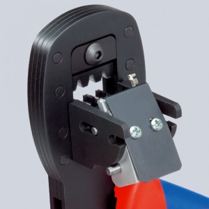 KNIPEX 97 54 25 Clește de sertizare pentru fișe miniaturale Sertizare paralelă pentru fişe din seria Mini-Fit™ de la Molex LLC cu manşoane multicomponent brunat 190 mm - Img 6