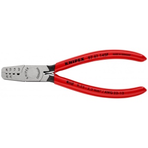 KNIPEX 97 61 145 F clește de sertizare pentru ferule acoperite cu plastic 145 mm - Img 3