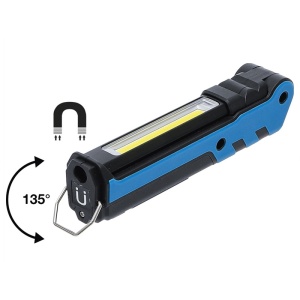 Lampa de lucru rabatabila BGS COB-LED, 5W - Img 4