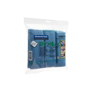 Lavete microfibră Kimberly-Clark WypAll, 6 buc/pachet
