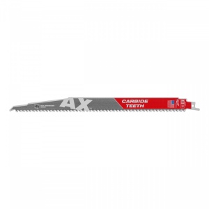 Lemn cu cuie: Pânze Heavy Duty AX™ cu dinți din carbură pentru lucrări de demolare Milwaukee (Lungimea pânzei (mm): 300) - 5 bucati