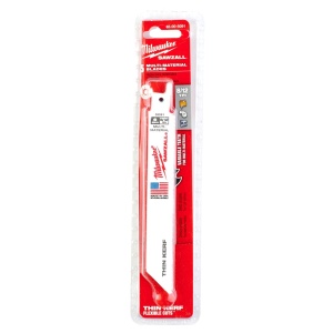 Lemn / Metal / Plastic: Pânze universale Milwaukee 150 x 8 / 12 Tpi - 5 bucati - Img 2
