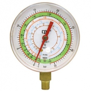 Manometrul RGUH CPS de înaltă presiune cu ulei R407C,R134A,R22,R404A