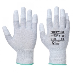 Manusi Antistatice cu PU Fingertip A198