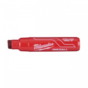 Marker INKZALL™ roșu cu vârf lat - mărimea XL
