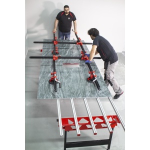 Masa de lucru pt. placi ceramice de dimensiuni mari, 180cm, 250kg - RUBI-18935 - Img 2