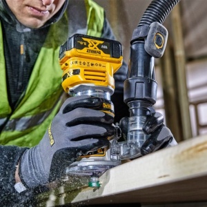 Masina de frezat DeWalt DCW604P2, 18V XR 2x5 Ah, brushless, 8mm - Img 4