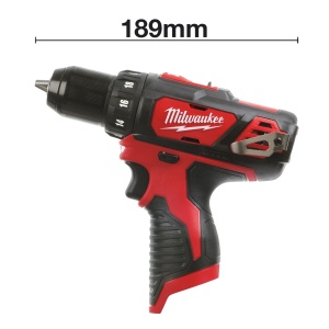 Masina de gaurit si insurubat cu acumulator Milwaukee M12 BDD-0, cuplu 30 Nm, livrata fara acumulator - Img 4