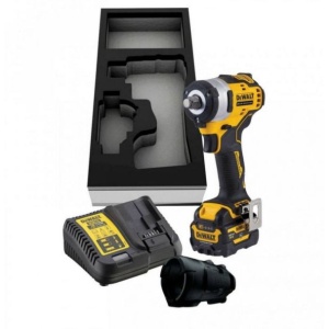 Masina de insurubat cu impact Dewalt DCF901P1G, cu acumulator tip "G" 12V/5.0Ah, cuplu maxim 340 Nm, prindere 1/2" - Img 2
