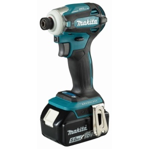 Masina de insurubat cu impact Makita LXT 18V, 180 Nm, livrata cu 2 acumulatori de 5,0Ah