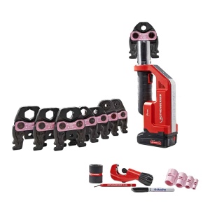 Masina de sertizat Rothenberger Romax Compact TT, set falci MaxiPro 1/4"-1 1/8", 1 x 2.0 Ah, EU
