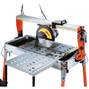 Masina de taiat placi, materiale de constructii 150cm, 2.2kW, PRIME 150S cu laser si roti - Battipav-91501 - Img 3