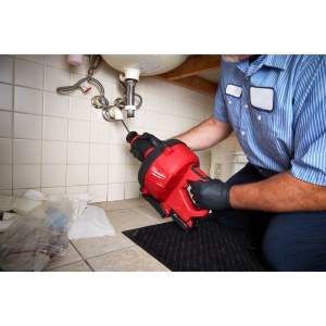 Masina desfundat tevi - 10mm Milwaukee M18 FDCPF10-201C, lungime cablu 10.6 m, livrata cu acumulator, valiza - Img 9