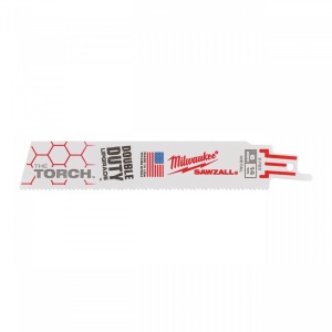 Metal: Pânze Heavy Duty TORCH™ pentru lucrări de demolare Milwaukee TORCH 150 x 14 Tpi - 5 bucati