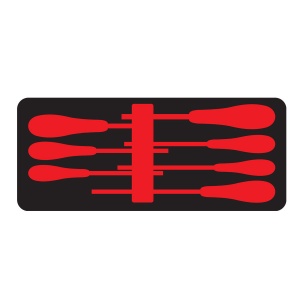 Modul MOB OSC pentru 7 surubelnite - 380×160×60 mm