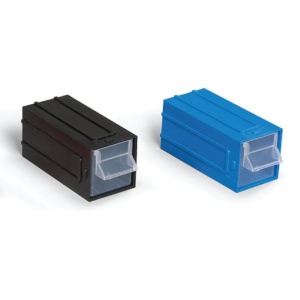 Modul plastic cu capac Port-Bag 50x120x50mm albastru - Img 2