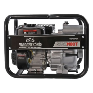 Motopompa 3" pentru apa murdara Wasserkonig WSKM80T, maxim 55 m³/ora , inaltime refulare max 30 m, motor euro V, benzina, putere 7 CP - Img 8
