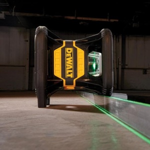 Nivela laser rotativa DeWalt DCE080D1GS, laser verde, EU - Img 4