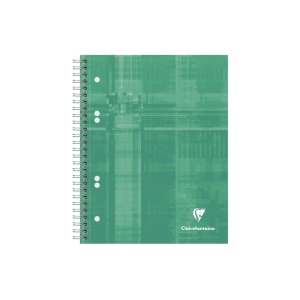 Notebook A5+ (16 x 21 cm) cu spirală, 90 file, Clairefontaine Bind'O Block - Img 4