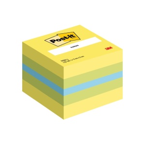 Notes adeziv 51 x 51 mm 400 file mini cub Post-it 3M