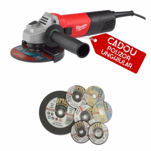 Pachet 1000 discuri taiat metal inox 125x1 mm IMA ABRAZIVI + polizor cadou Milwaukee 800 W