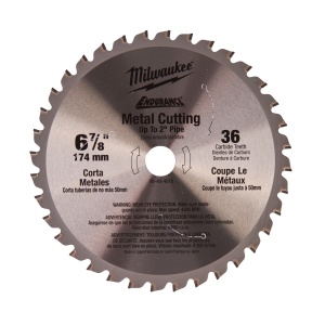 Panza de circular Milwaukee Ø203mm X Ø15.87mm, Z58, Aluminiu - Img 3