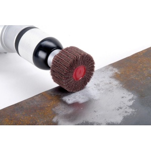 Perie lamelara cilindrica din lana Wolfcraft 2032000, granulatie 150, D 50x25 mm, ax prindere 6 mm - Img 2