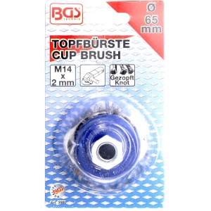 Perie sarma 65 mm, fir 0,5 mm rasucit - Img 2