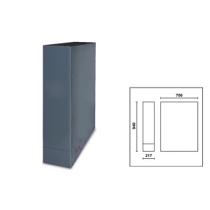 Picior simplu universal pentru banc C55B/G