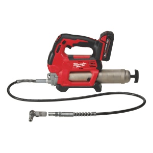 Pistol de gresat Milwaukee M18 GG-201C, cartus 400 ml, livrat cu acumulator - Img 13