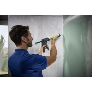 Pistol profesional pentru silicon Wolfcraft MG 600, 280 kgf - Img 6
