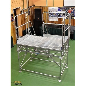 Platforma RARIS fixa, la 60°, rigidizata, cu podina extinsa, Gmax = 400 kg, tip P2F60 - Img 7