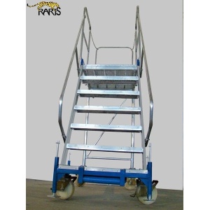 Platforma RARIS la 60°, mobila, baza otel, structura aluminiu, in consola, tip PBC - Img 2