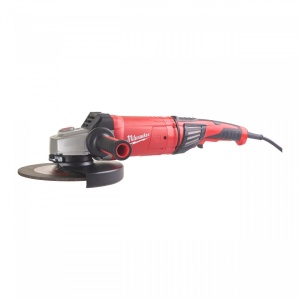 Polizor unghiular 230 mm 2400 W cu sistem frânare rapidă, ambreiaj de siguranță și mâner anti-vibrații Milwaukee AGVKB 24-230 EKX DMS, alimentare Retea 220-240 V