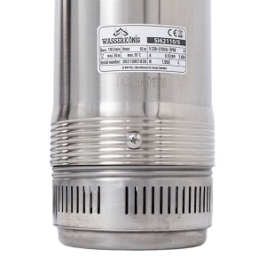 Pompa submersibila centrifugala multietajata Wasserkonig SI62110/5, diametru 5", 1550 W, debit 6600 l/h, inaltime refulare 62 m - Img 4