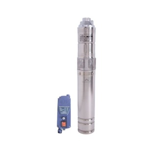 Pompa submersibila cu surub Wasserkonig SI8550, pentru ape curate, diametru 4", inox, putere 1150 W, debit 3000 l/h, inaltime refulare 85 m - Img 1