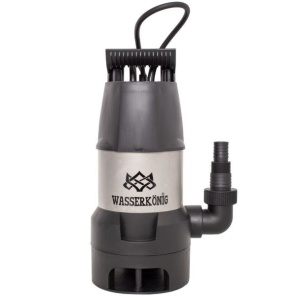 Pompa submersibila din plastic Wasserkonig SPED8217, particule max. 35 mm, putere 800 W, debit 13000 l/h, inaltime refulare 7.5 m - Img 3