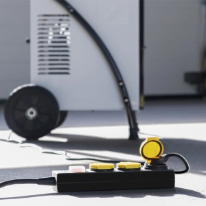Prelungitor cu capace de protectie si comutator, 3 prize, 3x1.5mm / 2m, 230V, Trotec, tip PVP3 - Img 9