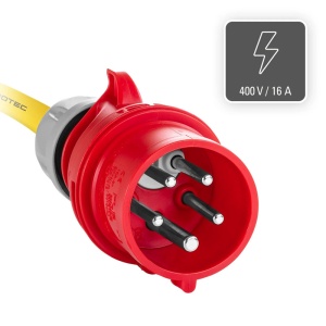Prelungitor trifazat profesional cu inversor de faza, 11 kW, 20m - Img 4