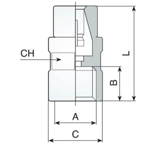 Racord rapid, filet 1/8", tip 624/2 - Img 3