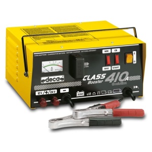 Redresor baterii si robot de pornire Deca CLASSBOOSTER410A, tensiune incarcare 12/24 V, capacitate baterii Pb/AGM 15-500 Ah