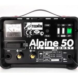 Redresor baterii Telwin ALPINE50BOOST, tensiune incarcare 12/24 V, capacitate baterii Pb/START/STOP 20-500 Ah, incarcare rapida - Img 2