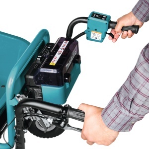 Roaba fara acumulatori si incarcator Makita, Li-Ion, 18 V, - Ah, accesorii - Img 2