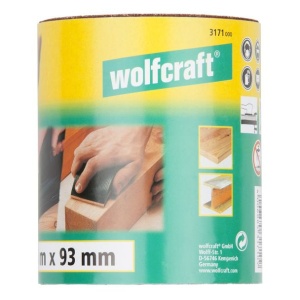 Rola slefuire Wolfcraft 3171000, granulatie 60, 5 m x 93 mm - Img 2