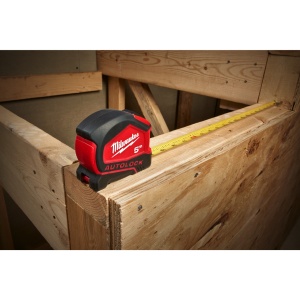 Ruletă cu autoblocare Milwaukee 5 m/25 - Img 3