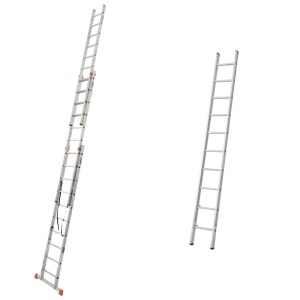 Scara multifunctionala cu functie de egalizare din aluminiu Monto "Tribilo", 3x10 trepte - Img 2