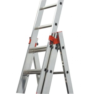 Scara multifunctionala din aluminiu Monto "Tribilo", 3x10 trepte - Img 5